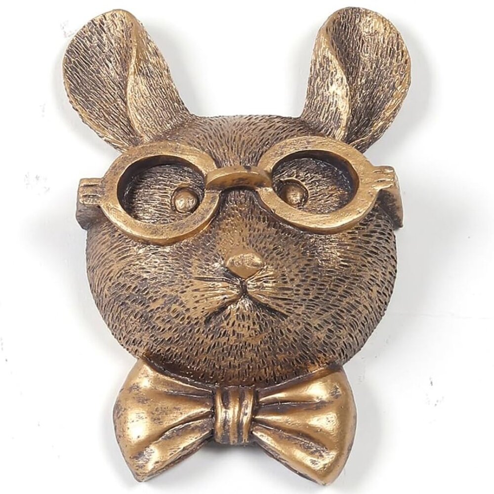 Rat Wall Animal Decor Gold